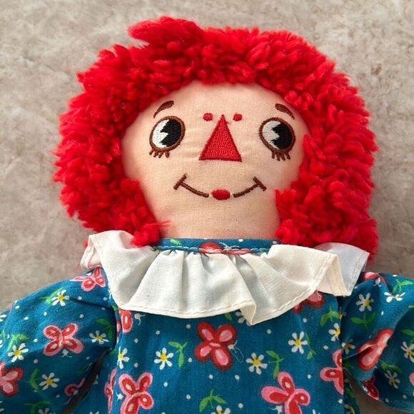 Vintage Raggedy Ann & Andy Rag Dolls - Picture 4 of 7